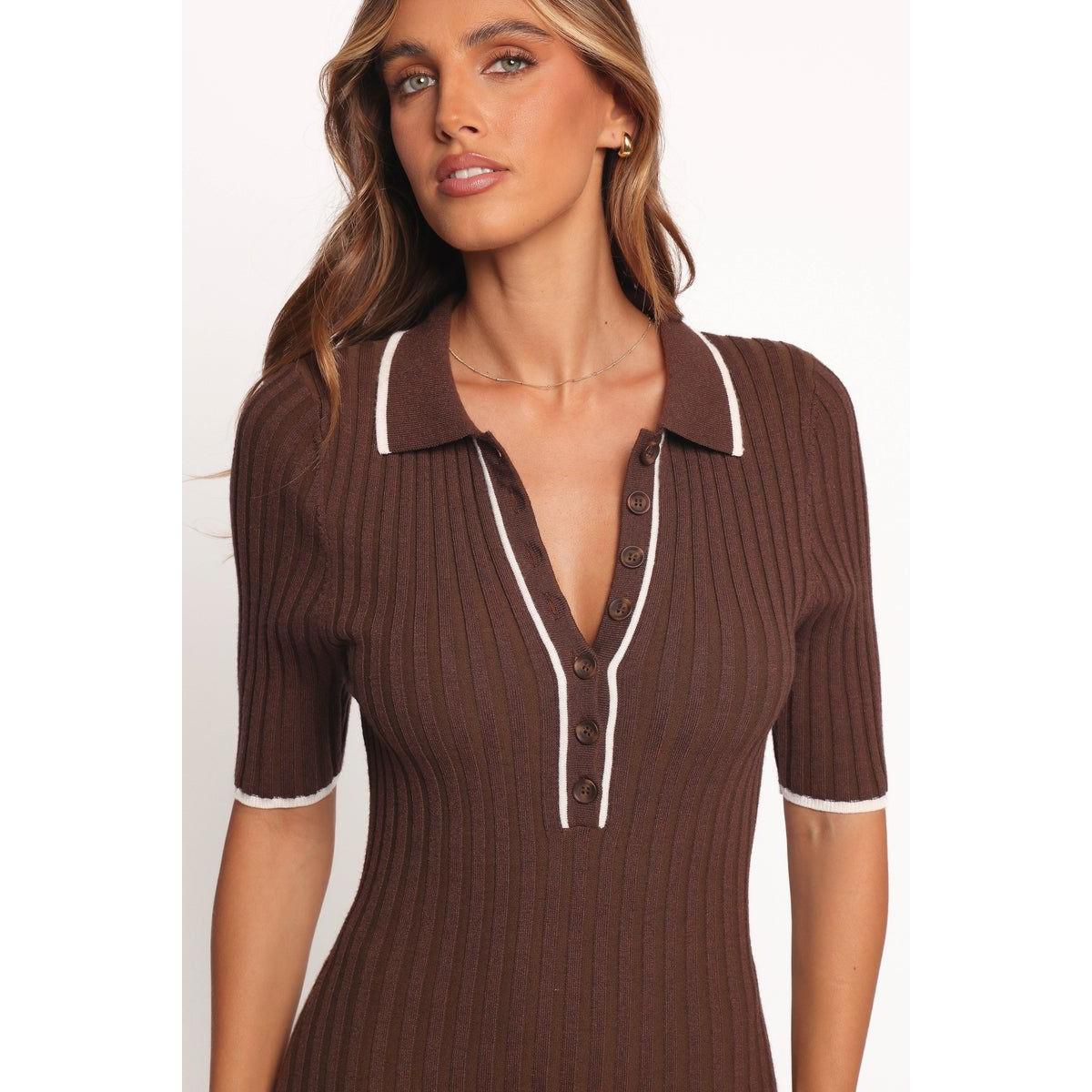 Conner Short Sleeve Knit Dress - thumbnail 8