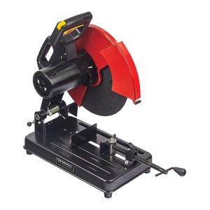 General International BT8005 14 Inch 2.5 HP Steel Lightweight Portable Metal Cut Off Saw with Safety Trigger, Travel Carry Handle, and Hold Down Lock - 1 of 4