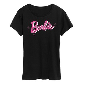 Women's - Barbie - Sketch Logo Short Sleeve Graphic T-Shirt - 1 of 4