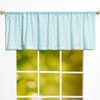 The Lakeside Collection Tisa Fish Bath Collection - Valance - 3 of 4