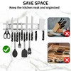 LunaLulinlk Magnetic Knife Holder for Wall, 15.6 IN Upgraded Stainless Steel Powerful Knife Magnetic Strip for Kitchen Home Tool Organizer - 4 of 4