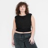 Women's Short Sleeve Boat Neck Mesh T-Shirt - Wild Fable™ - 2 of 3