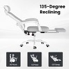 NicBex Ergonomic Office Chair with Adjustable Lumbar,Mesh Recline Office Chair with Headrest,Footrest,Swivel Desk Chair for Home,Study Room - 4 of 4