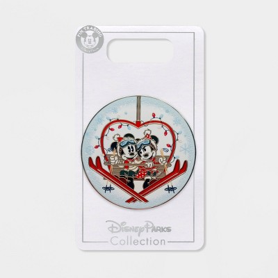 Kids' Disney Mickey & Minnie Ski Pin - Disney Store