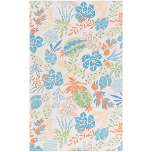 Malibu MBU844  Machine Washable Skid-Resistant Power Loomed Indoor Rugs - Safavieh - 1 of 4