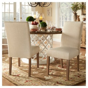 Walton Park Parsons Dining Chair (Set Of 2) - Oatmeal - Inspire Q - 1 of 4