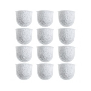 Nispira Activated Charcoal Water Filters For Wolf Coffee Maker WGCM100S, 12 Filters - 1 of 4