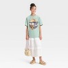 Girls' Lainey Wilson Oversized Short Sleeve Graphic T-Shirt - Green - 4 of 4
