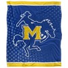 Mcneese State University Logo Dots Silky 50x60 Blanket, 1 Sided - 2 of 4