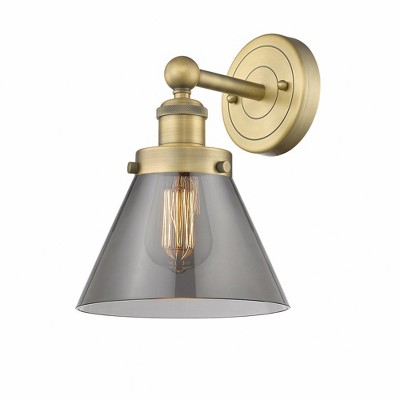 Cone - 1 Light Wall Sconce In Industrial Style-11.5 Inches Tall and 7.75 Inches Wide
