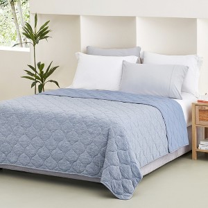Cozy Bliss Dual-Sided Cooling Comforter for Hot Sleepers – Lightweight, Breathable Cooling Blanket for All Seasons - 1 of 4