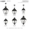 Livex Lighting Mansfield 4 - Light Wall Light in  Black - 4 of 4