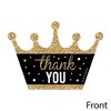 Big Dot of Happiness Prom - Shaped Thank You Cards - Prom Night Party Thank You Note Cards with Envelopes - Set of 12 - 3 of 4