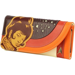 Crowded Coop, LLC Star Trek: The Original Series Uhura Retro Space Ladies Wallet - 1 of 3