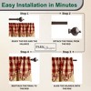 Park Designs Buffalo Check Point Valances 72"x15" - 4 of 4