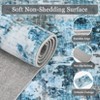 Modern Abstract Area Rugs Washable , Soft Large Bedroom Rug - 4 of 4