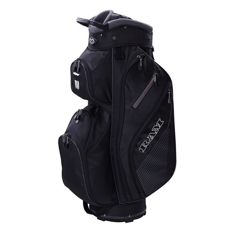 Ram Golf Lightweight Cart Bag with 14 Way Full Length Dividers, 4 of 6