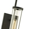 Troy Lighting Park Slope 1 - Light Wall Light in  Iron Clear Shade - 3 of 4