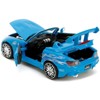 2001 Honda S2000 Convertible Blue with Graphics "Fast & Furious Remix" Series 1/24 Diecast Model Car by Jada - 4 of 4