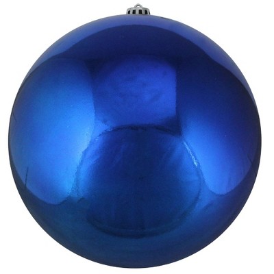 Northlight 10" Shatterproof Shiny Christmas Ball Ornament - Blue