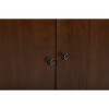 Calvin Mid-Century Modern Cabinet: Storage, Tapered Legs, Walnut - Adore Decor - 2 of 4
