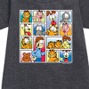 - Garfield - Friends Graphic Short Sleeve Fleece Dress - 2 of 3