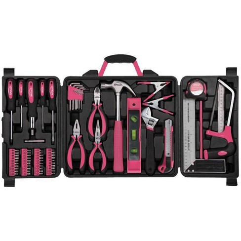 Blue Ridge Tools 40pc Household Tool Pink