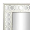 Set of 2 Glam Wood Console Tables Gray - Olivia & May: Matching Mirror, Drawer Storage - 3 of 4