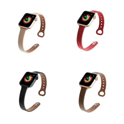 Golan Apple Watch Band in Three Tone - Narrow Small 38-41mm