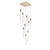 Elegant Lighting Weston 9 - Light Pendant in  Satin Gold - 2 of 4