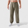 Anna-Kaci Active Men's Jogger Pants with Drawstring Waistband and Elastic Cuffs for Active Comfort - 3 of 4