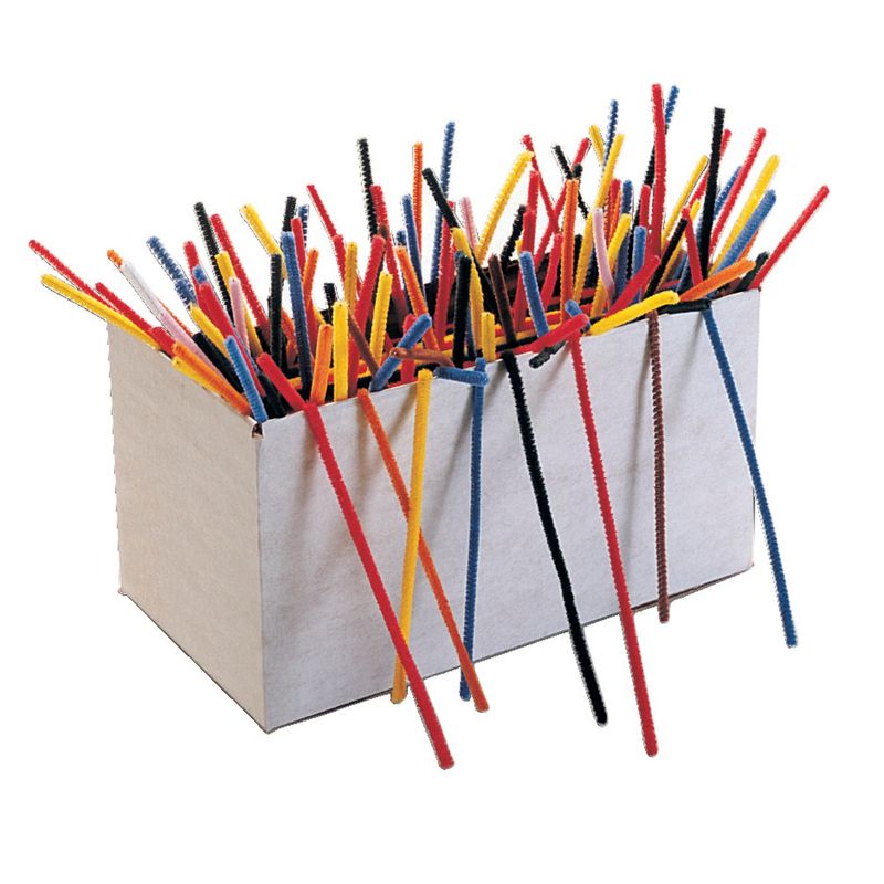 Creativity Street Jumbo Chenille Stems Classroom Pack, 1/8 x 12 Inches, Various Color, Pack of 1000, 1 of 4