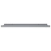 vidaXL Picture Frame Ledge Shelves 2 pcs Gray 31.5Inchx3.5Inchx1.2Inch MDF - 4 of 4
