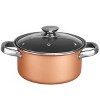 Brentwood 9 Piece Non Stick Cookware Set in Copper - 3 of 4