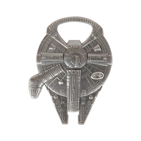 Icup, Inc. Star Wars Millennium Falcon Metal Bottle Opener : Target