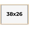 PosterPalooza | Classic Modern Yellow Picture Frame - UV Acrylic, Backing Board, Hanging Hardware Included - 2 of 4