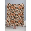 Avenie Pomegranate Terracotta 56"x46" Woven Throw Blanket - Deny Designs - 3 of 4