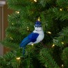 Northlight Blue Jay Clip-On Christmas Ornament - 4.5" - Blue and White - 4 of 4