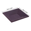 Unique Bargains Trapezoid Soap Holder 3.54"x3.54"x0.51" 1 Pc - 4 of 4