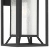 Minka Lavery Modern Outdoor Wall Light Fixture Sand Coal 16 1/2" Clear Seeded Glass for Post Exterior Barn Deck House Porch Patio - 4 of 4