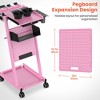 TASALON Premium Multifunctional Rolling Workstation Table - 4 of 4
