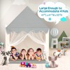 Infans Kids Play Tent Large Playhouse Children Castle Fairy Tent Gift w/ Washable Mat - 4 of 4