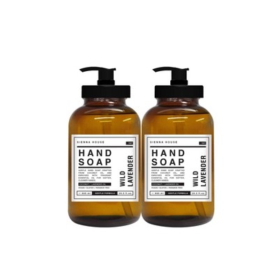 Sienna House Glass Hand Soaps - 2pk