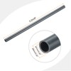 Unique Bargains PVC Water Plumb DIY Crafts High Impact Rigid Round Pipes 8" Length - 2 of 4