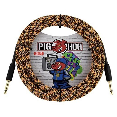 PIGHOG 20FT STRAIGHT INSTRUMENT CABLE OR