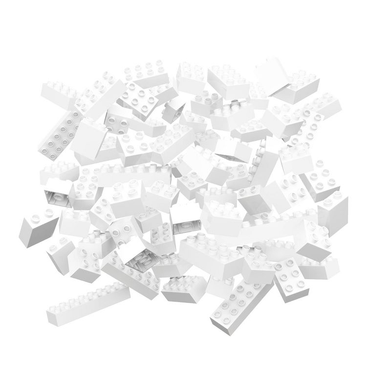 Hubelino White Building Blocks Accessory Set (60 Pcs), 2 of 6