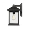 Portland Outdoor Wall Light - Dimmable, Wet Rated, Aluminum, 1 Bulb, 100W, 9.5" x 15.75" - 4 of 4