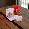 Unique Bargains Greeting Card Multicolored 6.1"x6.1"x0.4" 1 Pc - 2 of 4