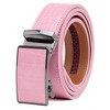Braveman | Men's Genuine Leather Crocodile Design Dress Belt with Automatic Buckle - 2 of 2