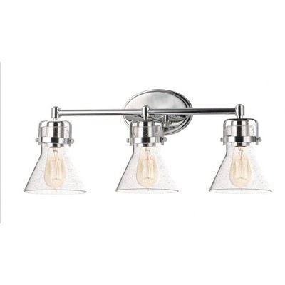 Maxim Lighting Seafarer 3 - Light Vanity in  Polished Chrome/Seedy